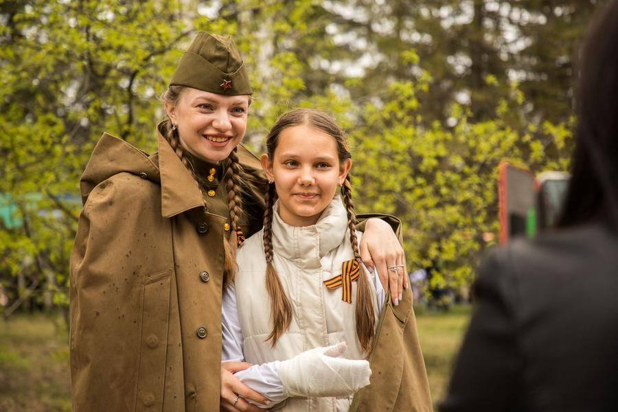Интерактивные площадки возвращают во времена Великой Отечественной