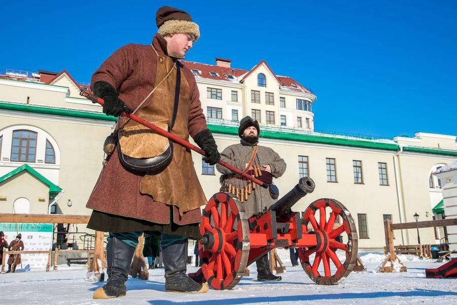 Работают интерактивные площадки, в том числе «Пушкарская»