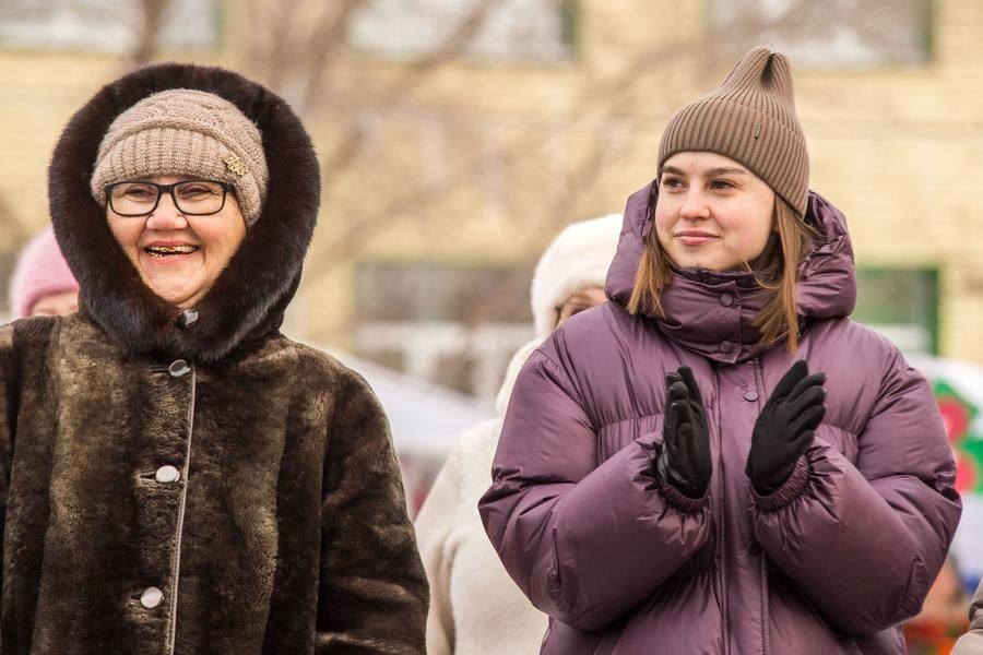 Температура –7°C делает пребывание на свежем воздухе максимально комфортным