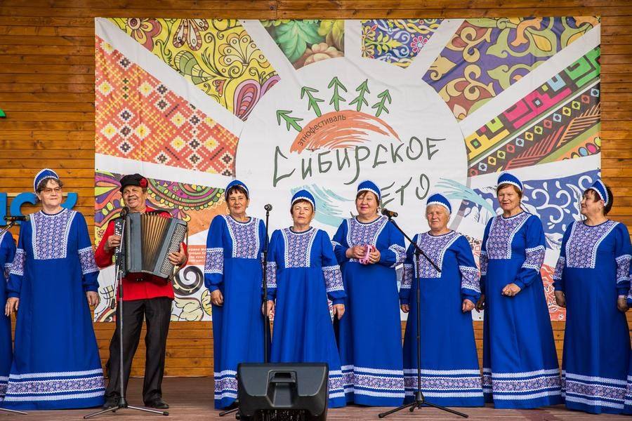 Программа была бы неполной без калачинского хора ветеранов «Сударушки»