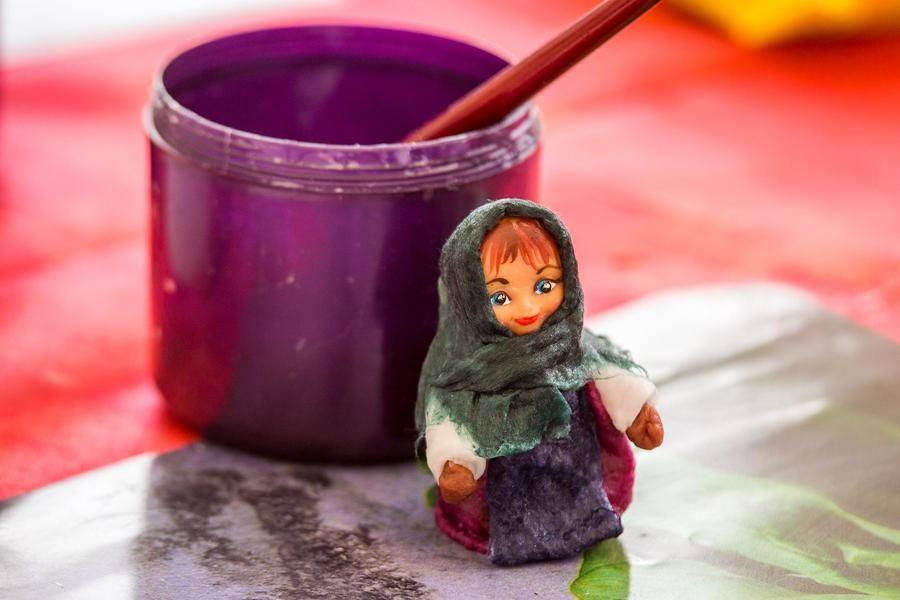 И такую куколку можно изготовить в день праздника