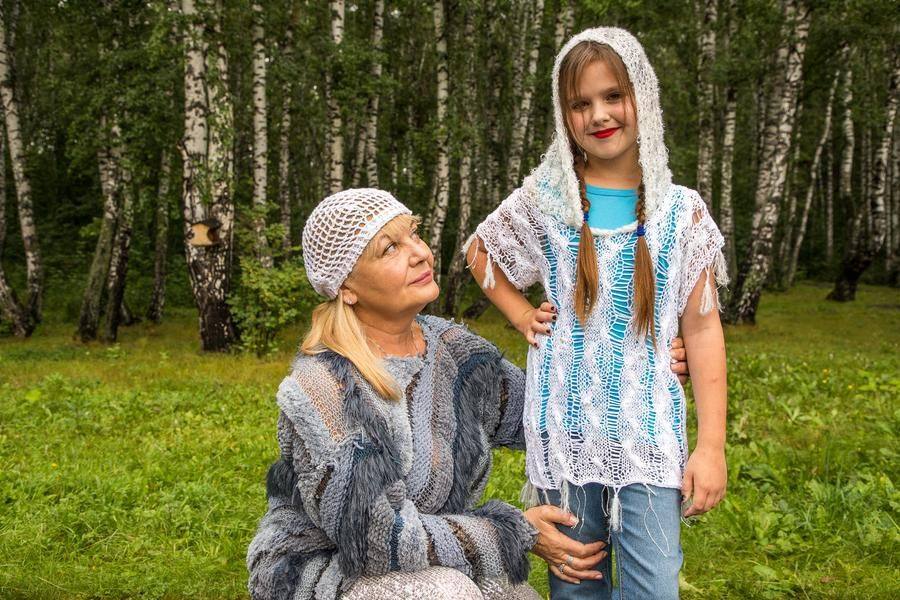 Вещи в таком стиле подходят и детям, и взрослым