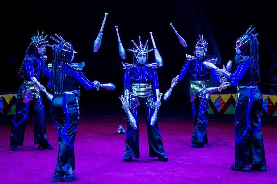 С этим охотно помогут жонглеры из Circus Time (Красноярск)